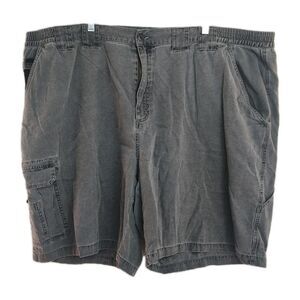 Field N' Forest Canvas Cargo Shorts Men's Size 48 Gray Cargo Pocket